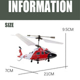 Stirlingkit S111H 2.4G RC Airplane 3CH Dual-Prop Gyro Stabilized RC Helicopter Aircraft Model with Bright Night Navigation Lights - RTF Version, view 6