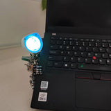 Stirlingkit Santa Claus DIY Metal Kits with Colorful Ambient Lamp, view 2