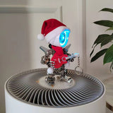 Stirlingkit Santa Claus DIY Metal Kits with Colorful Ambient Lamp, view 4