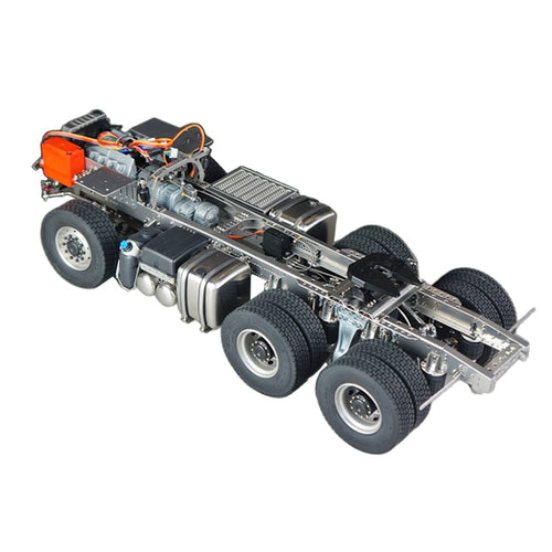 Stirlingkit SCALECLUB 1/14 6x6 6x4 Full Metal Chassis Tractor Truck Frame RC Construction Machinery Vehicle