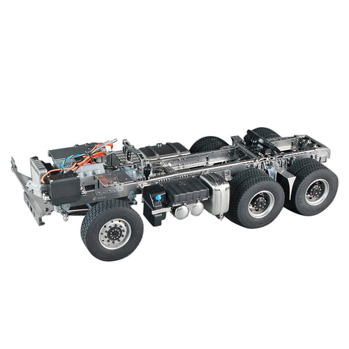 Stirlingkit SCALECLUB 1/14 6x6 6x4 Full Metal Chassis Tractor Truck Frame RC Construction Machinery Vehicle (No Electronics and Shell)