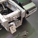 Stirlingkit SCALECLUB 1/14 6x6 Full Metal Chassis Tractor-trailer RC Construction Machinery Vehicle with Differential Lock (No Electronics), view 6