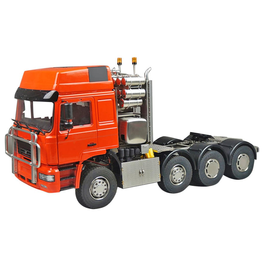 Stirlingkit SCALECLUB 1/14 RC Semi-Trailer Truck Heavy Construction Machinery Vehicle with Metal Chassis (No Electronics)