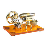 Stirlingkit γ-shape Hot-air LED External Combustion Stirling Engine Model, view 5