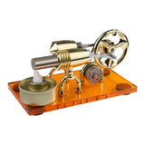 Stirlingkit γ-shape Hot-air LED External Combustion Stirling Engine Model, view 6