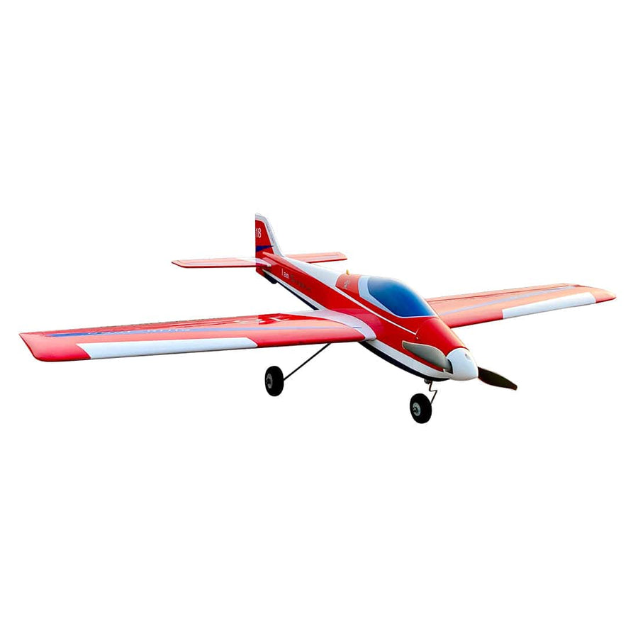 Stirlingkit SHINE Electric 1080mm Wingspan 3A Stunt Airplane Balsa Wood Aircraft Model for Advanced Players ARF - Red