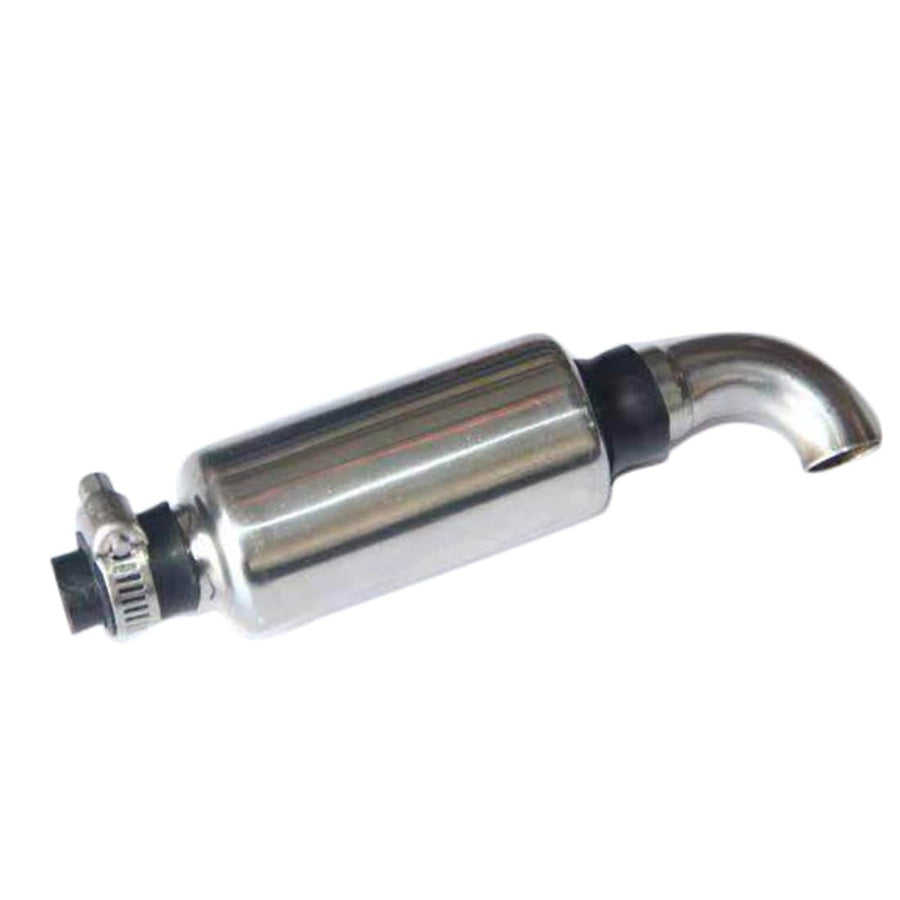 Stirlingkit Silver Exhaust Pipe for Inline 4 Cylinder 32cc Watercooled Engine