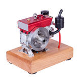 Stirlingkit Simulation Diesel Engine 4 Stroke Single Cylinder Gasoline Evaporative Cooling ICE Engine Model 8000rpm, view 3