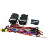 Stirlingkit Simulation Lights and Sound Set Independent Speaker Discrete Sound Set Multi-sound Effects Switching 7 Kinds of Lights for RC Tractor Truck Climbing Car High-speed Car Model, view 3