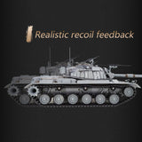 Stirlingkit Simulative Israeli M60W ERA Magach 3 RC Tank Military Toy 1/16 2.4G, view 4