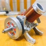 Stirlingkit Single-cylinder Electromagnetic 6-12V 2A All-metal Engine Model Toy, view 2