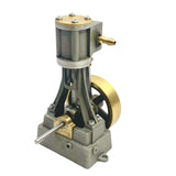 Stirlingkit Single-cylinder Mini Steam Stirling Engine Kit with Gearbox Boiler for 50-100cm Ship, view 4