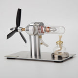 Stirlingkit Single Cylinder Sterling Engine Model with 3-Blade Fan Science Experiment Stem Toy, view 5