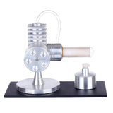 Stirlingkit Single Cylinder Stirling Engine Model External Combustion Heat Steam Power Physics Science Experiment Engine Model, view 2