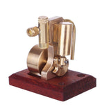 Stirlingkit Single Cylinder Swing Mini Brass Steam Engine Model (without Boiler), view 2