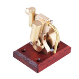 Stirlingkit Single Cylinder Swing Mini Brass Steam Engine Model (without Boiler), view 4