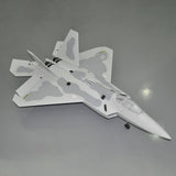 Stirlingkit Sky Flight Hobby F-22 Raptor 5CH RC Jet 70mm Single EDF Airplane PNP /Kit- Grey, view 3