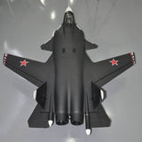 Stirlingkit Sky Flight Hobby Su-47 8CH RC Jet Fighter Airplane70mm Dual EDF 1045mm Wingspan RTF - Black, view 4