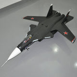 Stirlingkit Sky Flight Hobby Su-47 8CH RC Jet Fighter Airplane70mm Dual EDF 1045mm Wingspan RTF - Black, view 5