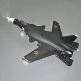 Stirlingkit Sky Flight Hobby Su-47 RC Jet 8CH 70mm Dual EDF Airplane KIT PNP - Black, view 4
