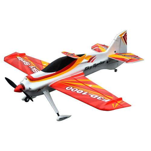 Stirlingkit Sky Sprite 1000mm PNP Wingspan EPO RC Airplane 3D Stunt Beginner Trainer Plane Model