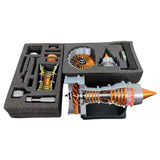 Stirlingkit SKYMECHMAN TRENT 900 LED Turbofan Engine Model Building Kit Aircraft Engine for Kids, view 4
