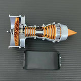 Stirlingkit SKYMECHMAN TRENT 900 LED Turbofan Engine Model Building Kit Aircraft Engine for Kids, view 6