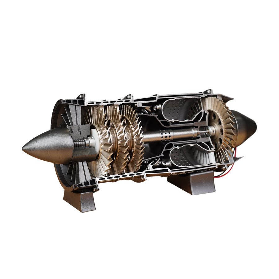 Stirlingkit SKYMECHMAN WP-85 Working DIY Assembly Turbojet Engine Kits That Runs 3D Printing Simulation