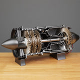 Stirlingkit SKYMECHMAN WP-85 Working DIY Assembly Turbojet Engine Kits That Runs 3D Printing Simulation, view 3