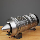 Stirlingkit SKYMECHMAN WP-85 Working DIY Assembly Turbojet Engine Kits That Runs 3D Printing Simulation, view 6