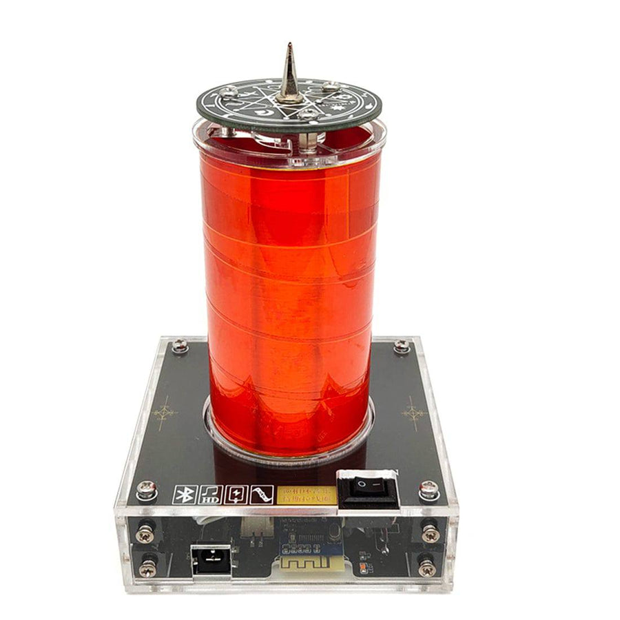 Stirlingkit Small Bluetooth Windmill Plasma Speaker Music Tesla Coil Acrylic