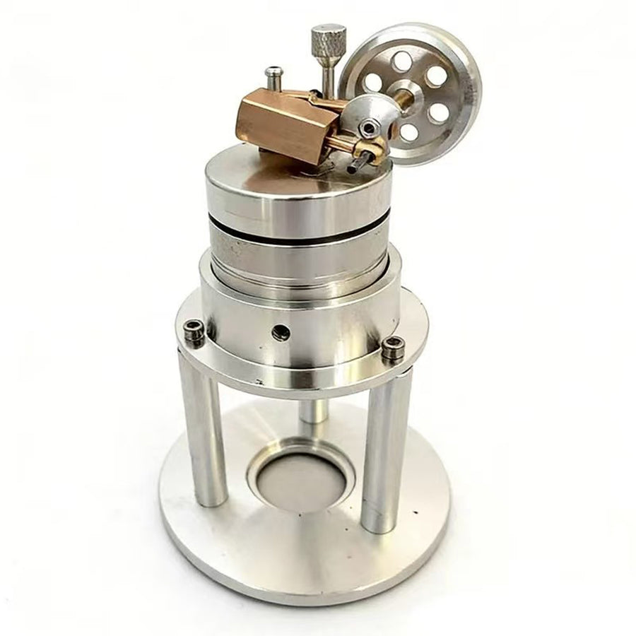 Stirlingkit Small Vertical Single Cylinder Steam Engine Model