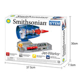 Stirlingkit Smithsonian Electric Jet-Works DIY Turbofan Engine Model STEM Kit Steam Physical Science Toy, view 6