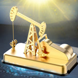 Stirlingkit Solar Power Powered Toy Mini PumpJack Pumping Unit Model Car Diffuser, view 3
