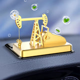 Stirlingkit Solar Power Powered Toy Mini PumpJack Pumping Unit Model Car Diffuser, view 4