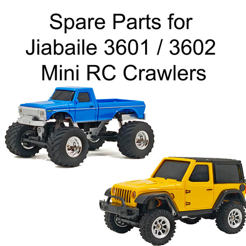 Stirlingkit Spare Parts for Jiabaile 3601 / 3602 Mini RC Crawlers