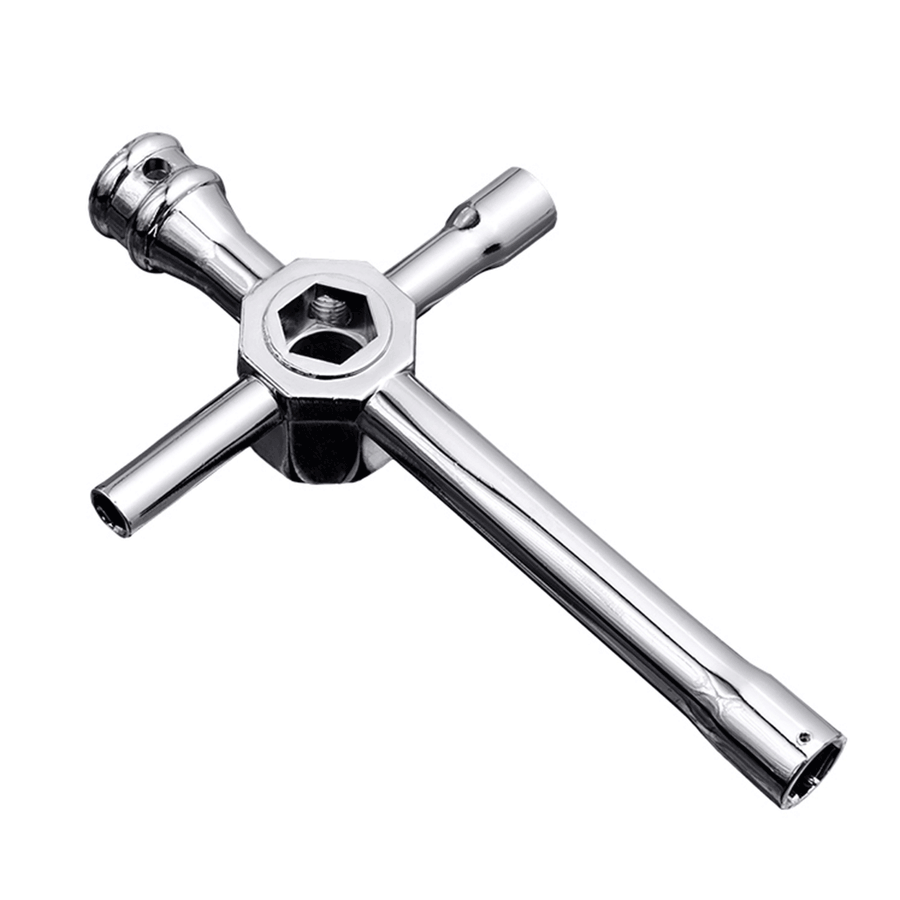Stirlingkit Spark Plug 4-way Cross Socket Wrench Removal Tool for Model Engine