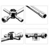Stirlingkit Spark Plug 4-way Cross Socket Wrench Removal Tool for Model Engine, view 5