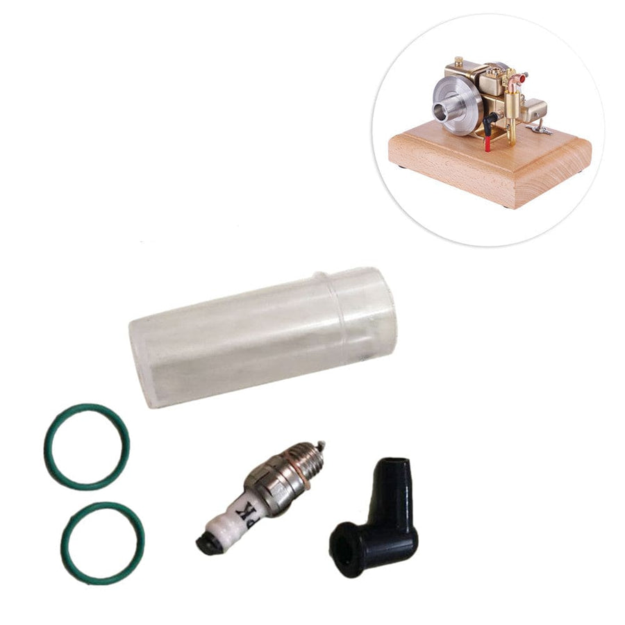 Stirlingkit Spark Plug Piston Seal O Rings for M12 2.6cc Mini 4 Stroke Gasoline Engine Model