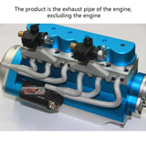Stirlingkit Split-Type Exhaust Pipe for HOWIN ENGINE L6-210 Engine Model, view 6