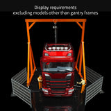 Stirlingkit Stainless Steel Gantry Cranes with Chain Hoist Set for 1/12 and 1/14 Scale Car Model, view 2