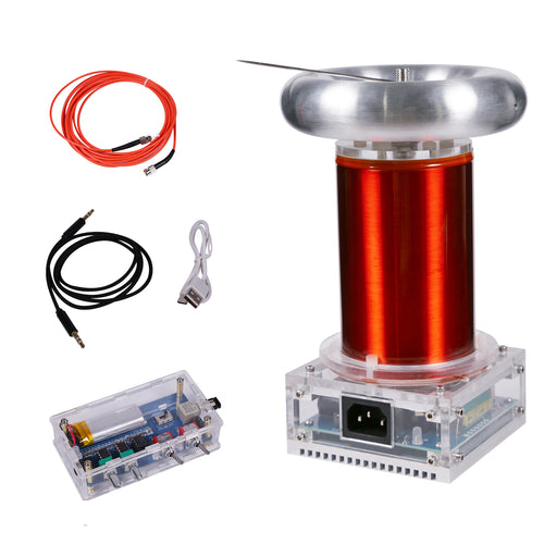 Stirlingkit Stark 220V Tesla Coil Musical Engine with Arc Extinguishine Integrated SSTC Driver