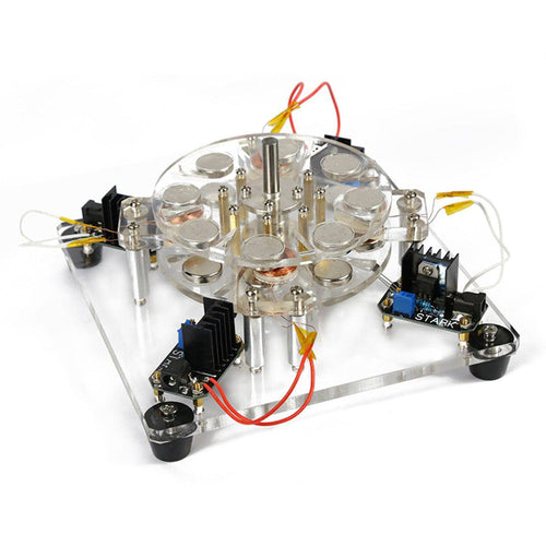 Stirlingkit Stark 4-coil Hall Brushless High-speed Electromagnetic Motor Engine Model