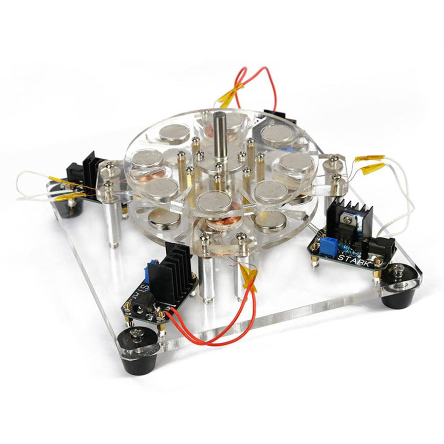 Stirlingkit Stark 4-coil Hall Brushless High-speed Electromagnetic Motor Engine Model