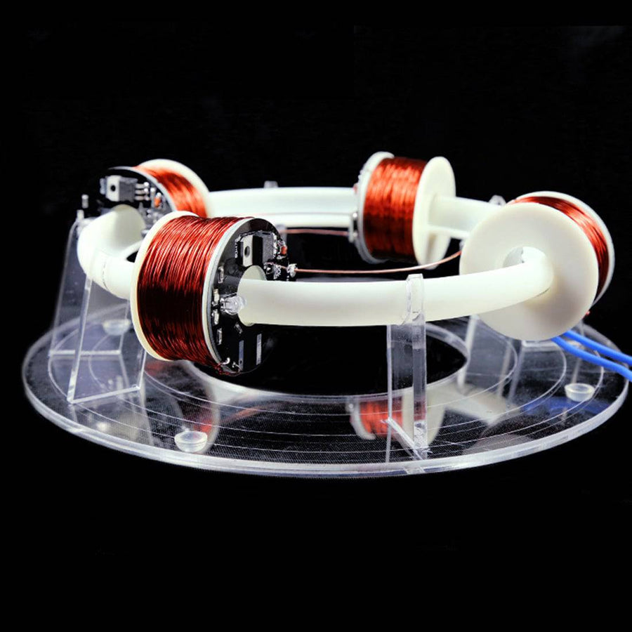 Stirlingkit Stark 4 Coils Ring Accelerator Cyclotron High-tech Physics Model