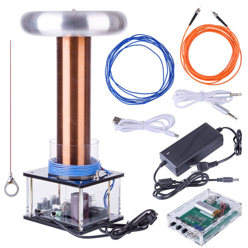 Stirlingkit Stark 40cm Height High Voltage Inductive Arc Musical Tesla Coil Experimental Physics Toy