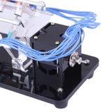 Stirlingkit Stark 5v 6w Power V-shape Electromotor Model High Speed Electromagnet Car Engine of 12 Coil - Coil Random Color, view 6