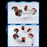 Stirlingkit Stark 6 Coils Ring Accelerator Cyclotron Physical Model, view 3