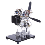 Stirlingkit STARK-79 4-cylinder Airplane Shape Hall Sensor Engine Magnetic Engine Model, view 4