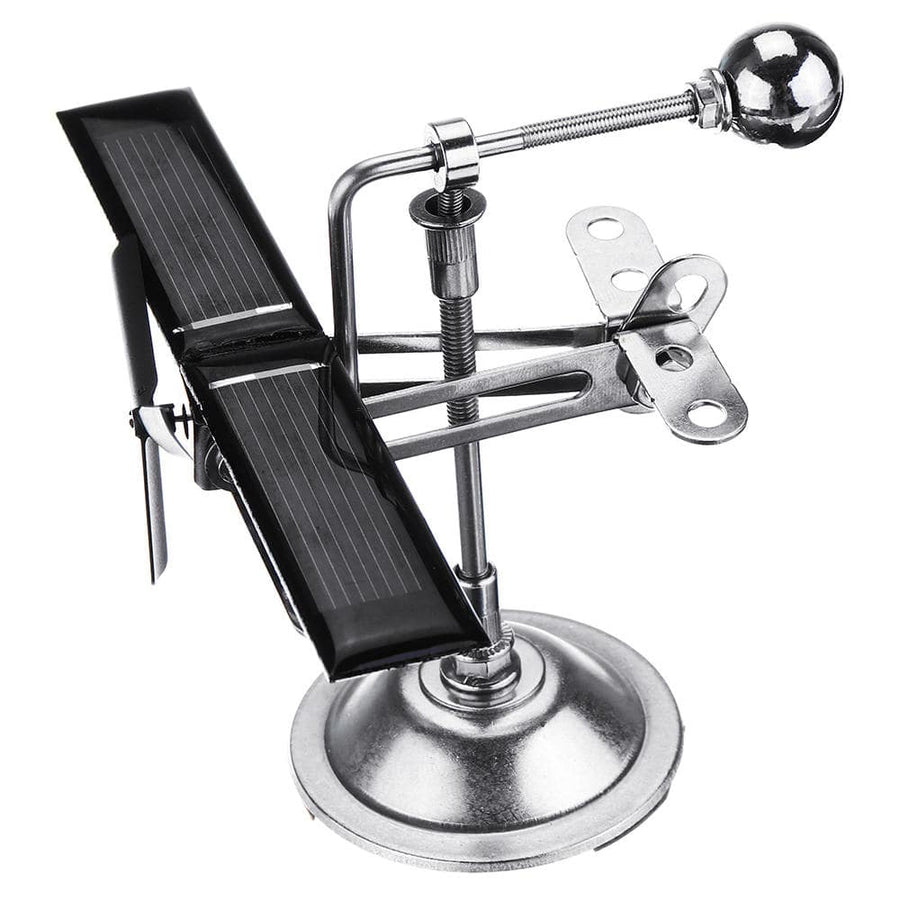 Stirlingkit Stark-81 Solar Power Toy Digital Magnetic Levitation Auto Rotation Small Aircraft Model Kids Plane Toy